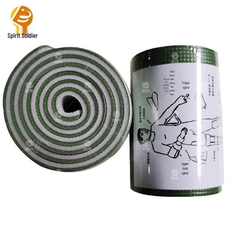 Flexible Emergency Roll Splint