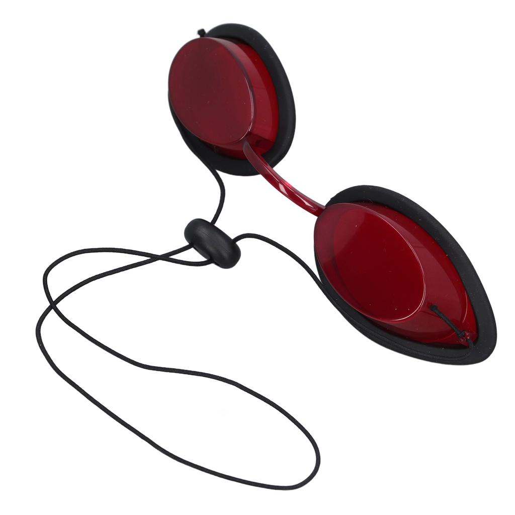 532nm Light Protection Cosmetology Eye Protector Beauty Salon Hair Removal Eye Glasses Safety Protective Goggles Red