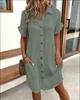 Women's Summer Loose Fit Short-sleeved Dress