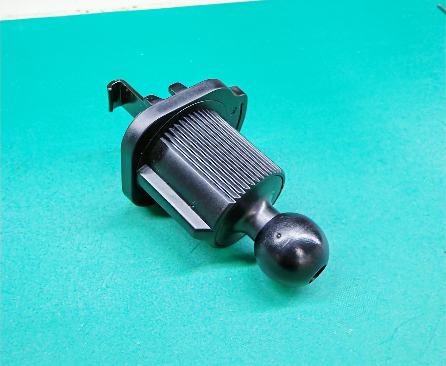 

Universal Car Vent Phone Holder with Metal Hook and 17mm Ball Clip чёрный