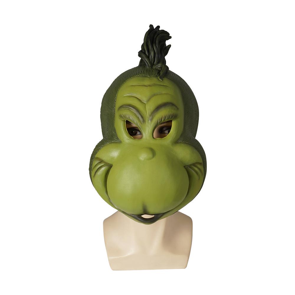 Grinch Christmas Costume Set: Green Furry Monster Outfit for Halloween and Events