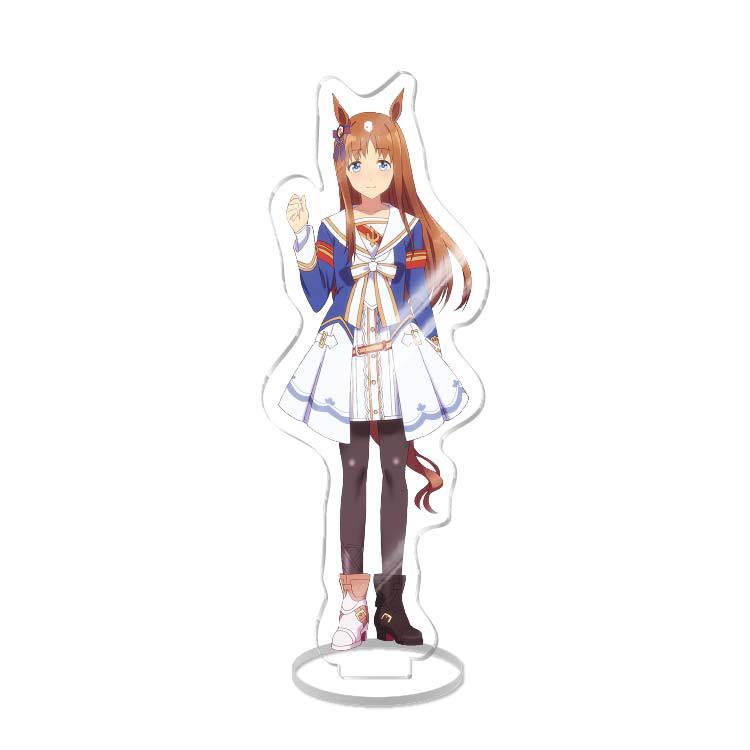 Anime Pretty Derby Rice Shower Special Week Acrylic Stand Ornaments Cartoon Model Gifts