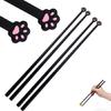 2Pairs Cats Shaped Elegant Chopsticks for Family Meals Elegant Sustainable Cutlery for Kitchen Use