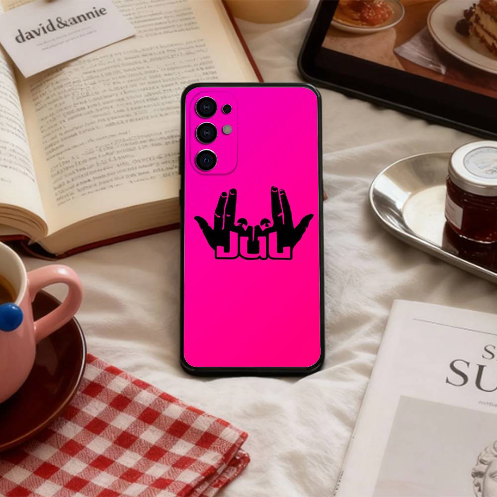 

Urban France J-Jul Rapper Phone Case For Samsung S 25,24,23,22,30,21,10,9,Ultra,Plus,Lite,FE,4,5 G Soft Black Case Samsung S225G