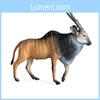 Wildlife Animal Model Collection Synthetic Antelope Figurine For Kids Playroom Decor