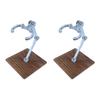 2Pack Plastic Model Figure Display Stand Base For Action Figure Doll And Collectibles Stable Support Organizing Holder