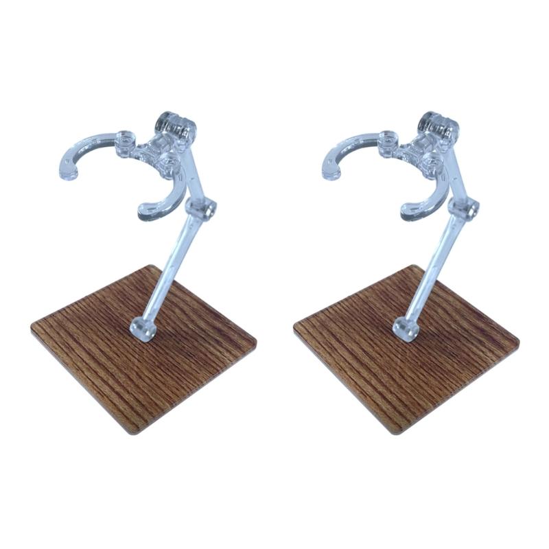Anime Figure Doll Holder Stand Set Of 2 Adjustable Height Figurine Display Stand For Model Figures Exhibition Use