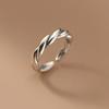Copper Twisted Wire Twist Ring For Women Gift Irregular Geometry Jewelry Accessories Dropshipping