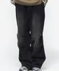 Compagno Parachute Wide Denim Pants Black