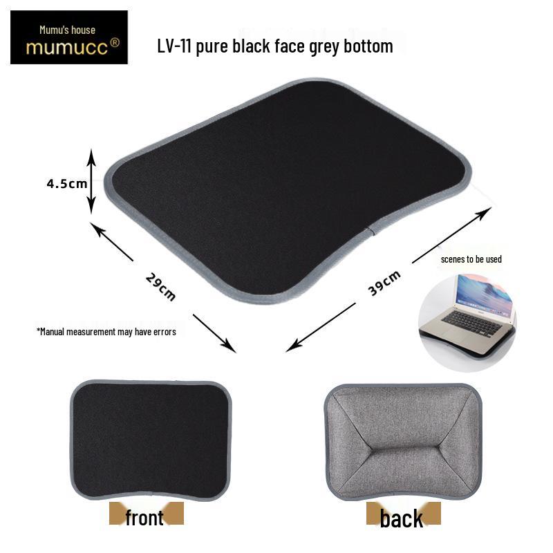 Mumujia Portable Foam Particle Laptop & Tablet Bed Desk Pillow Table