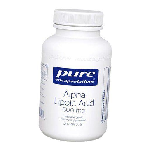 

Alpha Lipoic Acid, Alpha Lipoic Acid 600, Pure Encapsulations 120caps (70361002) 120caps