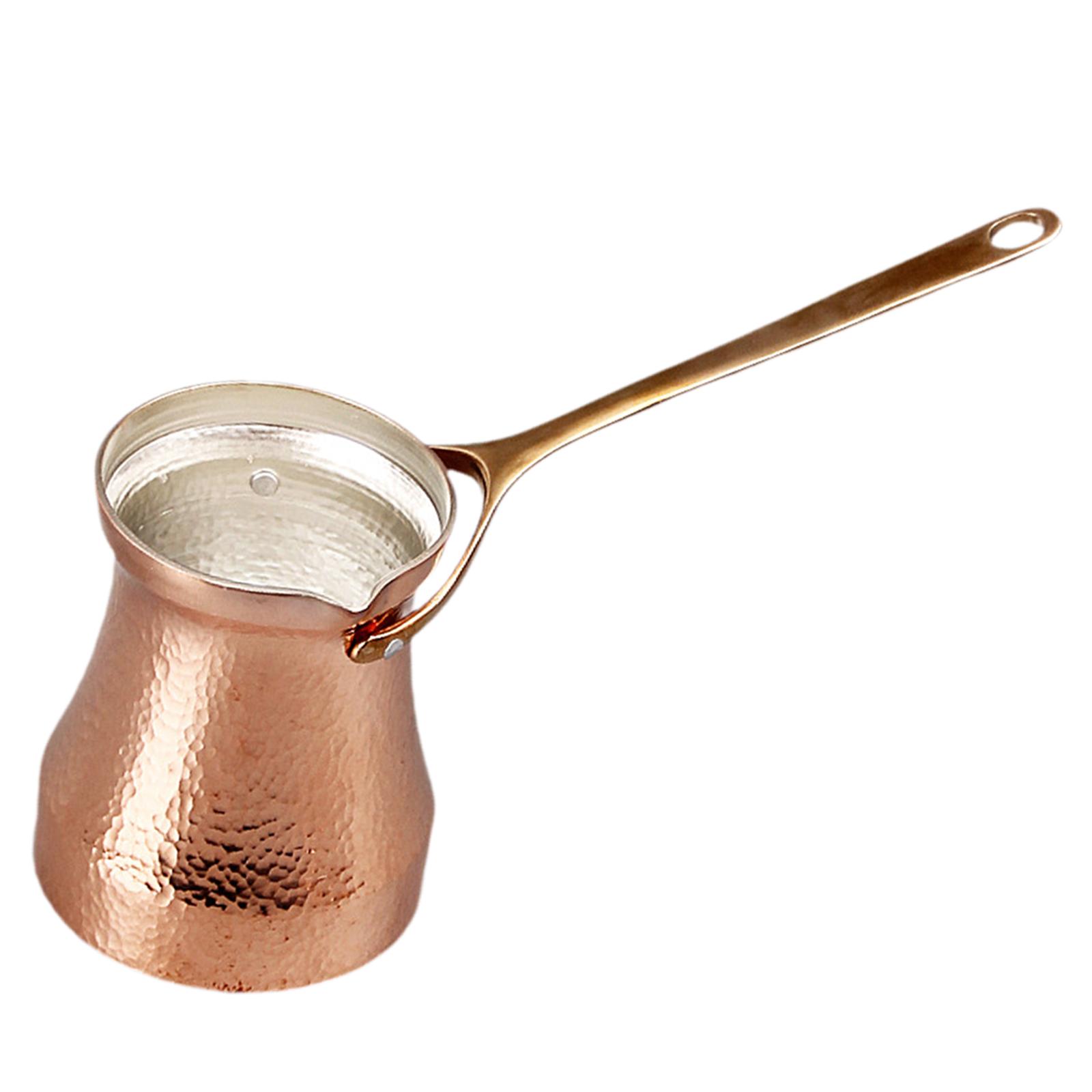 

Турецкий кофейник с металлической ручкой, портативный, высококачественный, толстый, традиционный, ручной работы, капельный чайник, плавильная кофеварка, кофейный чайник