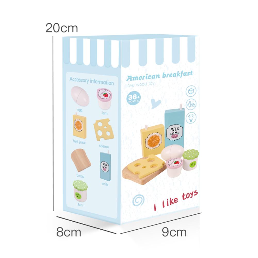 Children's simulation wooden toys, pretend play sets, kitchen educational toys, birthday gifts, holiday gifts