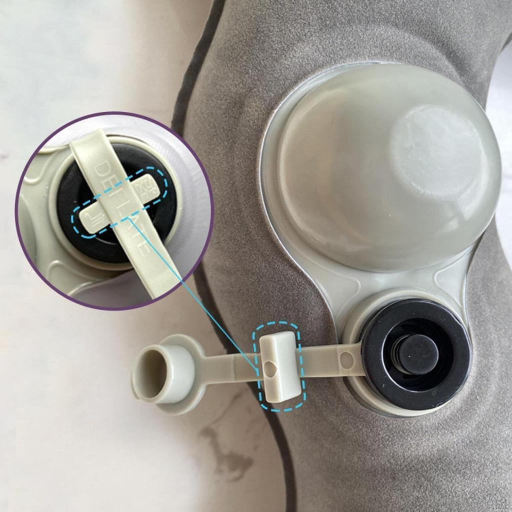 Inflatable Donut Pillow Hemorrhoid Cushion Breathable Comfortable for Tailbone Seat