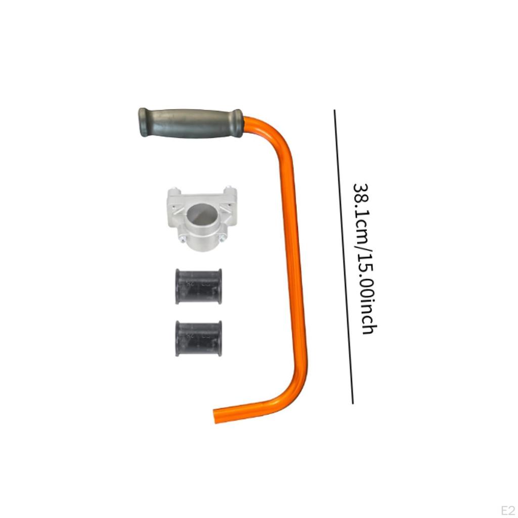 Ergonomiczny uchwyt trymera Akcesoria Narzędzia ogrodnicze Praktyczny uchwyt do trawnika dla mikro