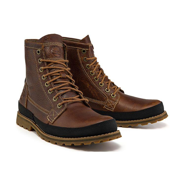 Timberland Originals Casual Lær Korte Utendørs Støvler Herrestøvler Rust A2HC4W