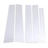 6Pcs Pillar Post Cover Trim Mirrored Finish Weather Resistant Easy Installation Pillar Post Trim for   2004 to 2015