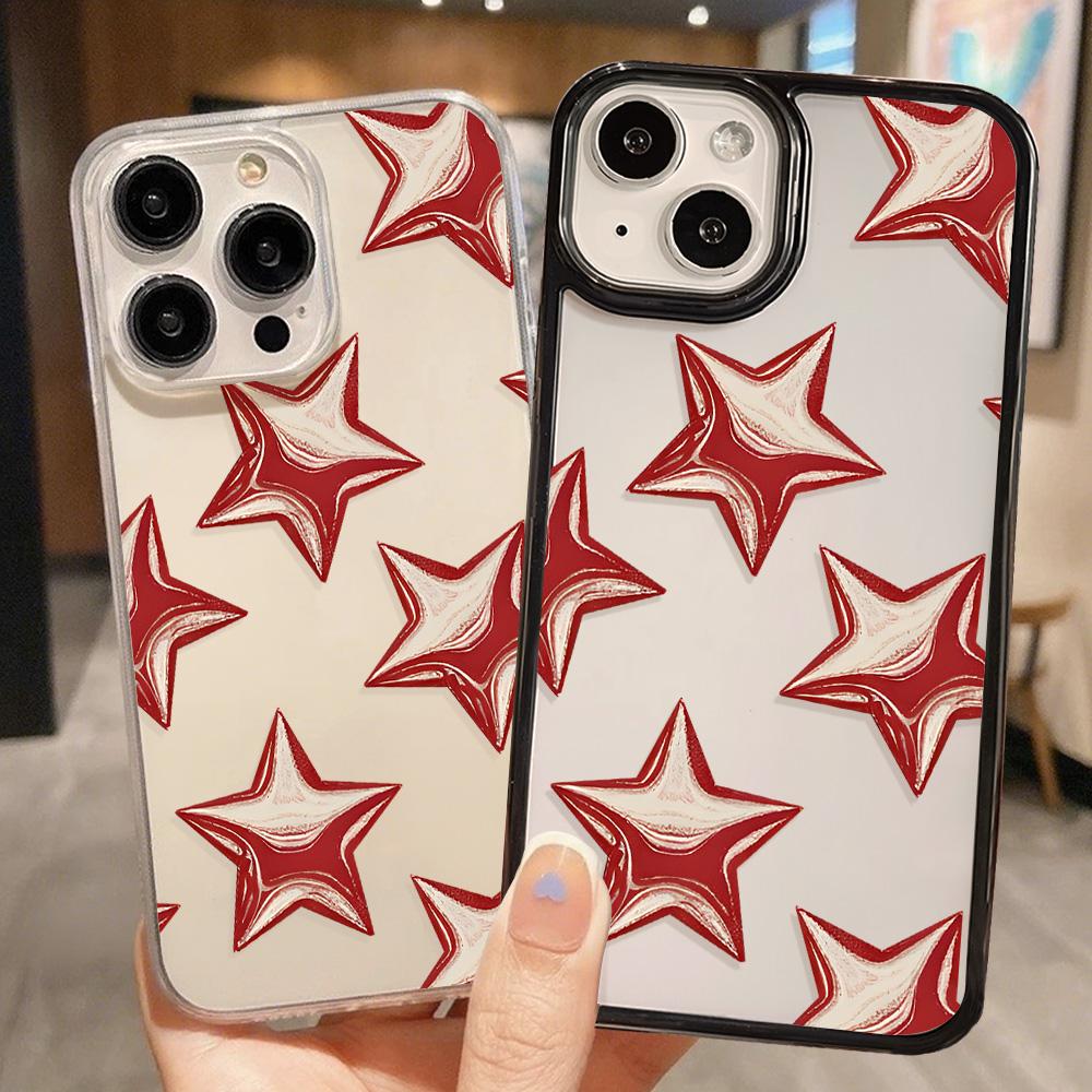 Acrylic Phone Case for iPhone 11 12 13 14 Pro 12 14 16 Pro Max for Samsung A16 A36 A56 S24 FE High-quality Painted Anti-fall Mobile Phone Case