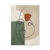 Mattis Line Art Wall Poster Abstract Geometry Modern Living Room Oil Painting