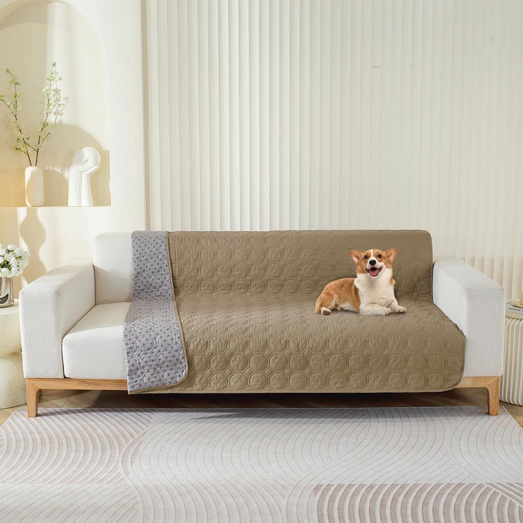 Vodotěsný protiskluzový potah na polštář na pohovku pro mazlíčky a matraci