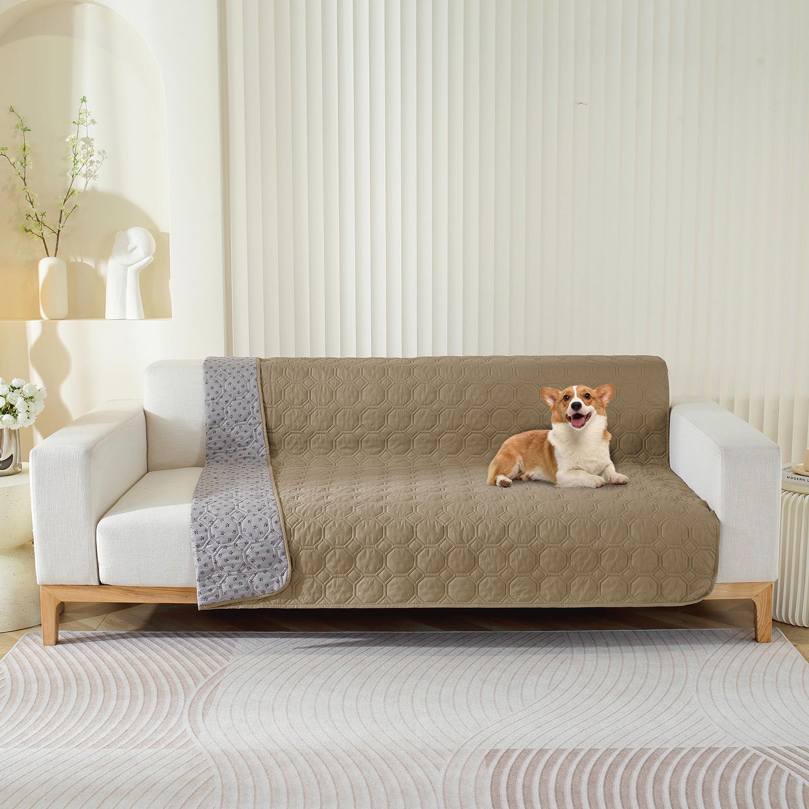 

Водонепроникний Нековзкий Чохол для Подушки та Матраца Дивана для Домашніх Тварин 82x120 inches (1 piece) хакі