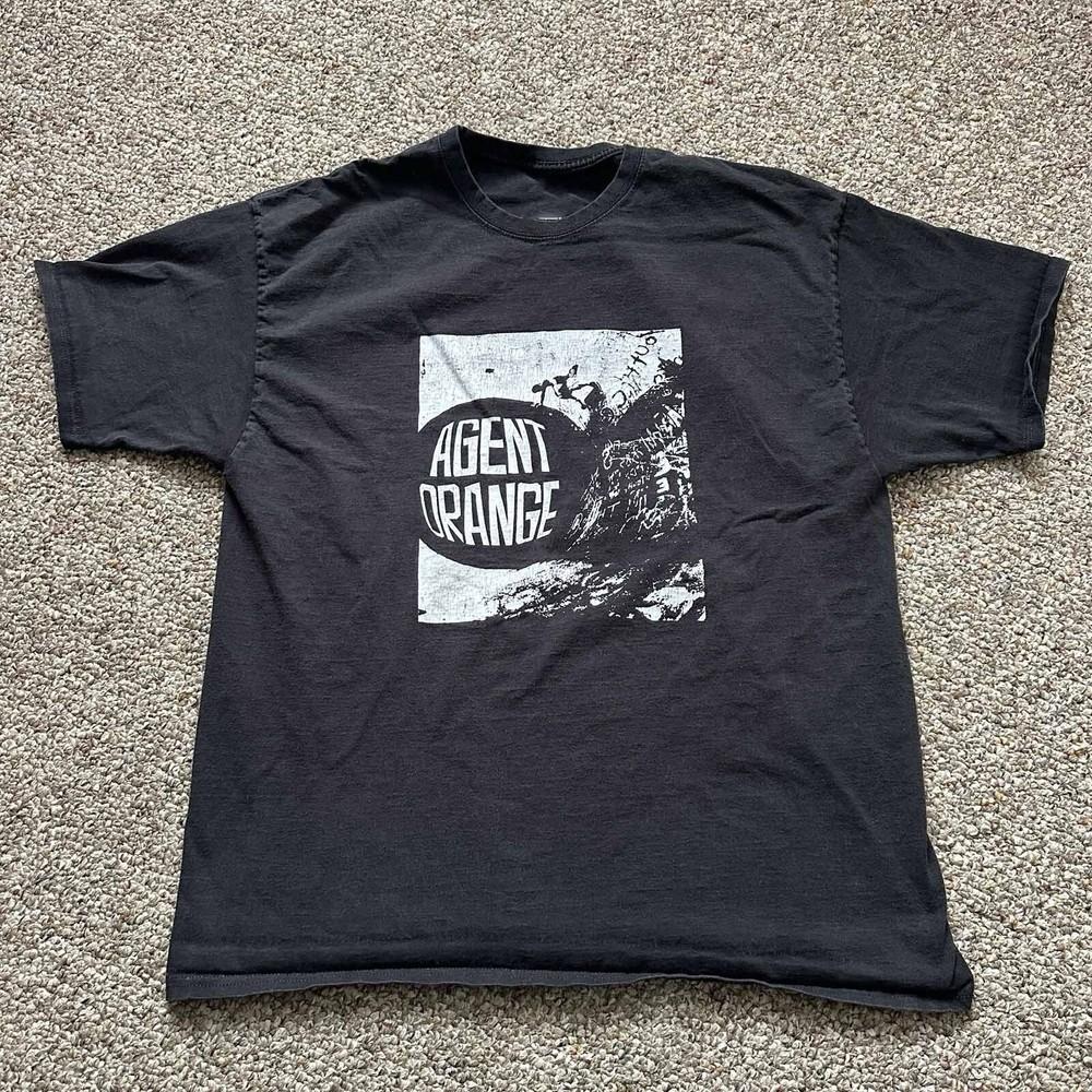 Agent Orange Band Tour Tee Shirt Black Unisex S-5XL ND871 Unisex T-Shirt XL