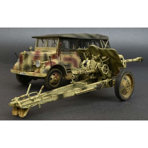 Miniart 1/35 German Kfz.70 & 7.62cm F.K.39 (r) Plastic Model Kit MA35189