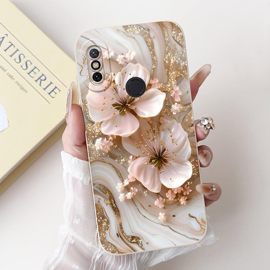 For Xiaomi Redmi Note 5 Pro Global Case Cute Fashion Cartoon Marble Soft Silicone Shockproof Cover For Redmi Note 5 Note5 Fundas
