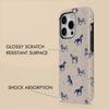 Pouzdro na telefon s motivem koně pro iPhone 17 17e 16e 16 15 14 13 12 11 X XS XR XSMAX 7 8 Air Pro Max Plus Dvouvrstvý zadní kryt