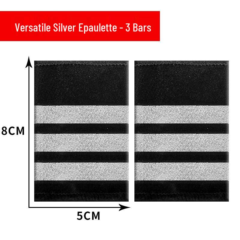 

Авиационные погоны: Стили Пилот, Капитан, Бортпроводник и Стажер с лентой из канители