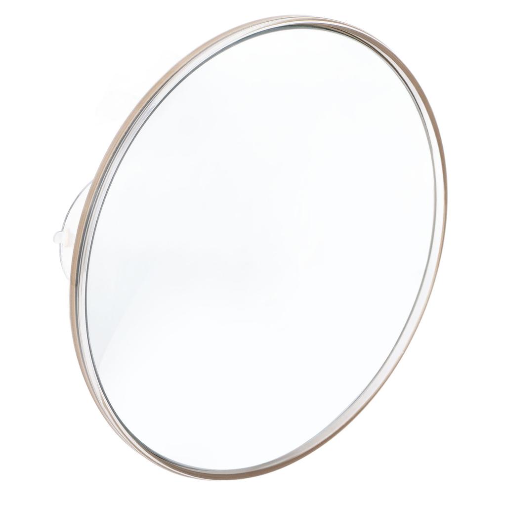 30X Vergrößerungsspiegel Einseitig 6 Zoll Vergrößerungsspiegel mit 3 Saugnäpfen Einseitiger Runder Spiegel für Reisen