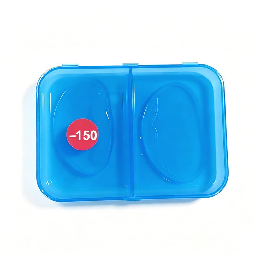 1Pair Adhesive Stick-On Myopic Lenses Portable Adhesive Eyewear Lenses For Swimming Goggles