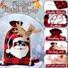 12pcs Christmas Gift Bag Set with Drawstring Closure Christmas Linen Bag Cloth Bag Christmas Candy Bag