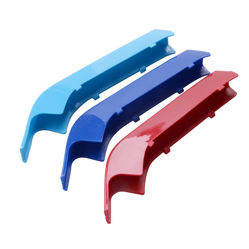 Kidney Grille Decal Clip Cover 9 Slats Grill Trim Fit For BMW 2 Series F46 Gran Tourer 218d 2018- M Sport Version