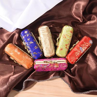 1 PZ Scatola per Rossetto Custodia Singola per Rossetto Borse Cosmetiche Con Specchio Scatola per Trucco da Donna