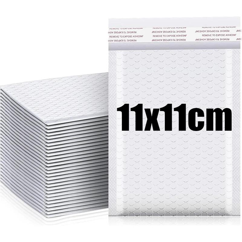 

100/10 шт. Пластиковые пузырчатые конверты, водонепроницаемая пена, самоклеящаяся упаковочная сумка, почтовые отправления, конверты, органайзер для хранения 10PCS