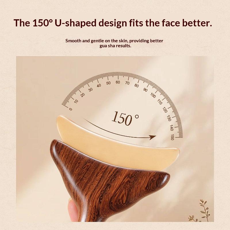 Sandalwood Facial Massage Tools Scraping Board Acupoint Neck Face Massager Facial Lifting Wrinkle Remover Beauty Skin Care Tools