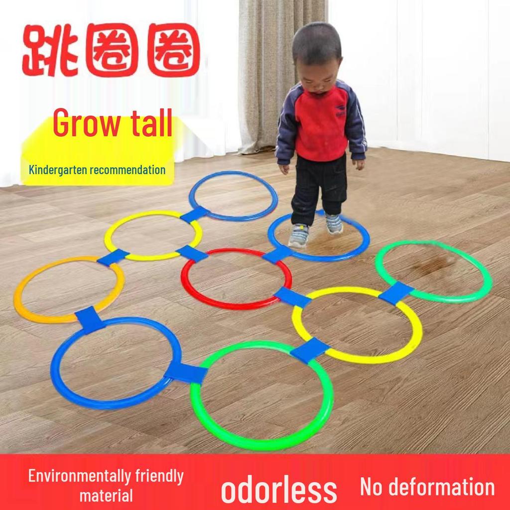 Children's Hopscotch Sensory Training Circles - Indoor/Outdoor Jumping Toy