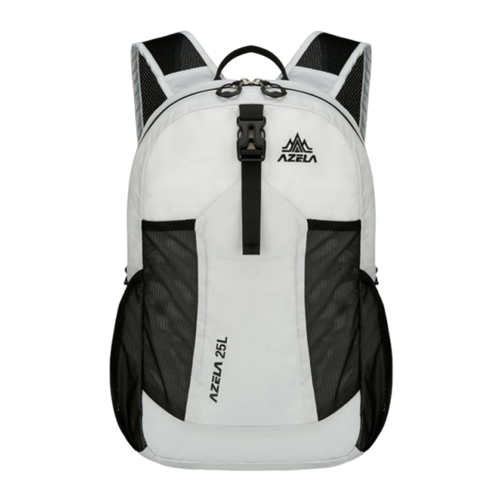 Mountaineering Backpack Multifunction Hiking Nylon Pouch Foldable Lightweight Zippers Rucksack Hiking Work Travel Camping Bag