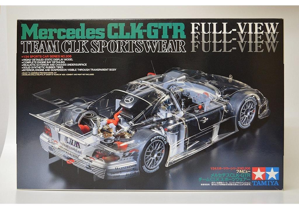 Tamiya Full View Mercedes CLK Sports 1/24 (1/24 Car 24206)