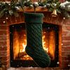 Personalized Christmas Stockings Custom Embroidered Name Large Monogram Knit Christmas Family Stocking for Holiday Party Decor