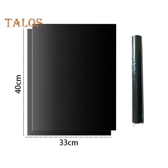 2ks velké vložky do trouby pro elektrické plynové trouby Nepřilnavá, opakovaně použitelná ochranná podložka do trouby ze skelného vlákna Tepelně odolná podložka na grilovací desku