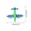 10 Pcs Mini Plastic Bomber Plane Fighter Aircraft Model Toy Military Gifts Kids