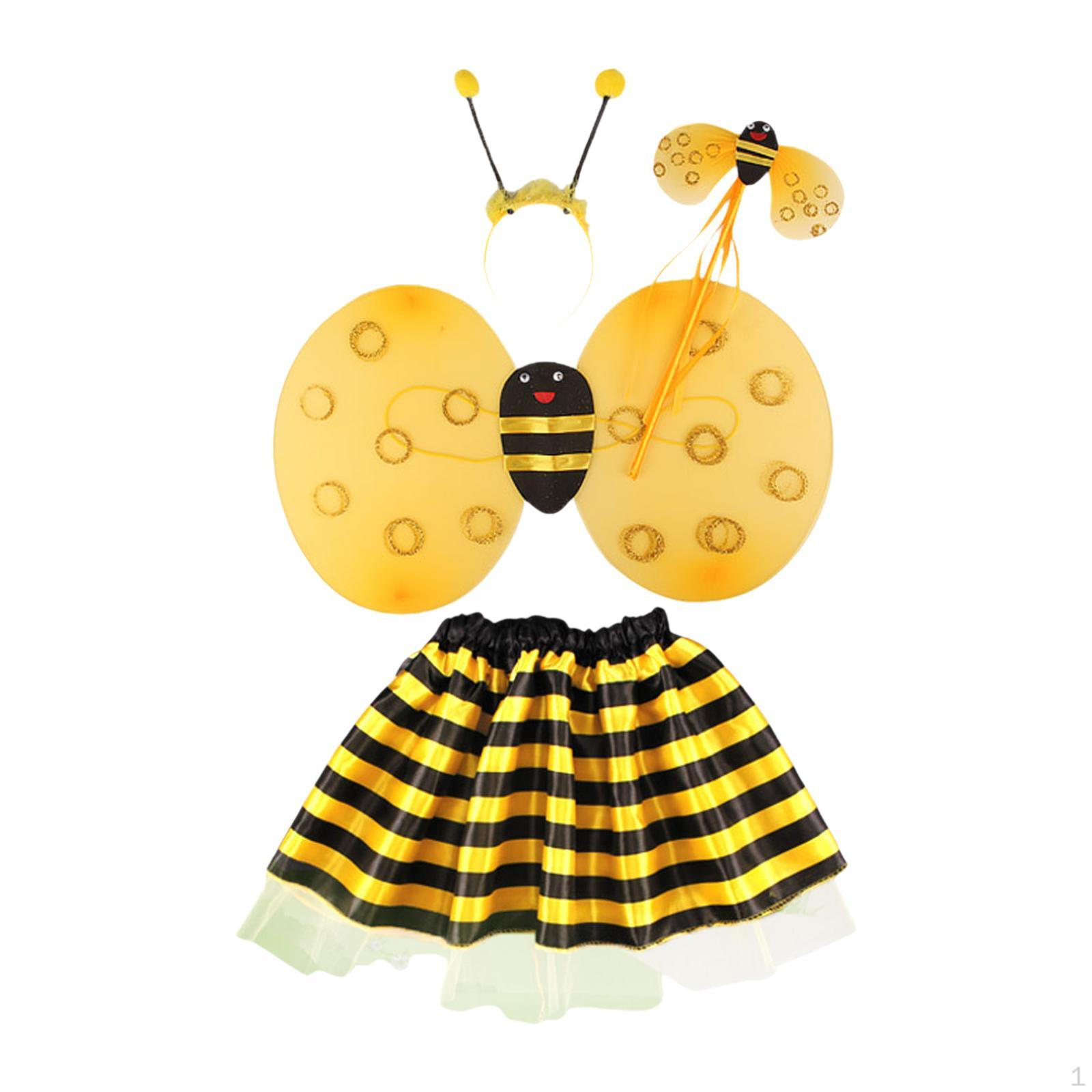 

Bumble Costume for Kids Accessories Cosplay Set Parade Holiday Carnival Style D