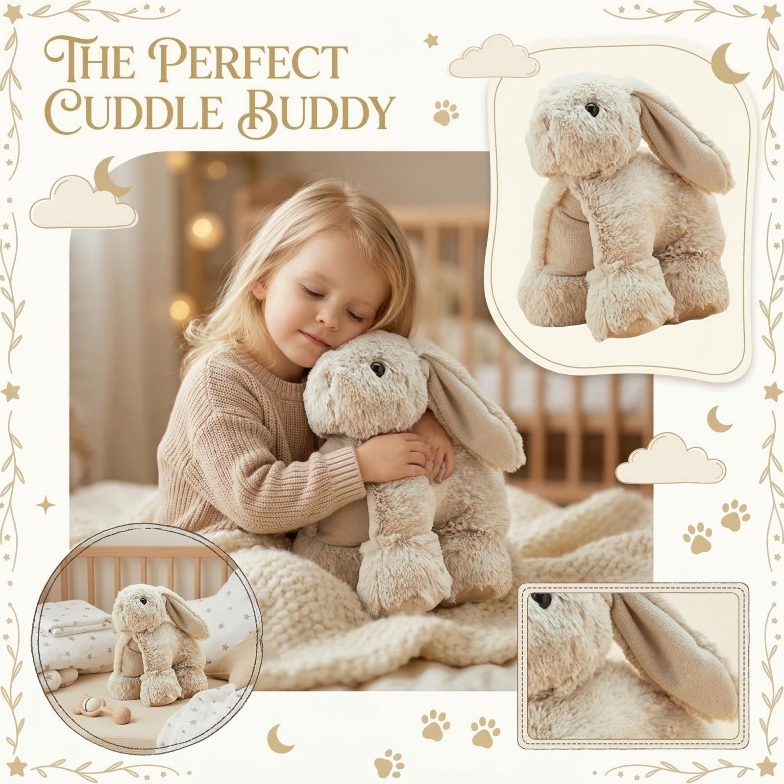 

Beige-gray Plush Doll For Children One Size