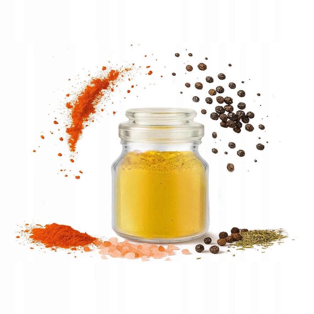 Jar Spice Container 205Ml Glass Jar For Herbs Gift