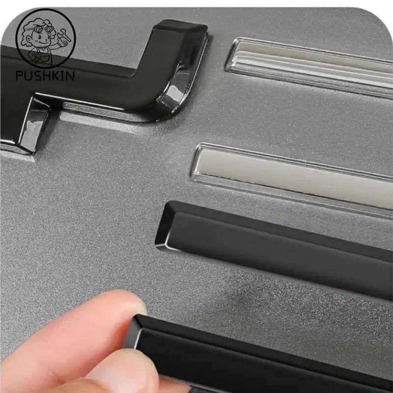 For BYD Song Plus EV DMI 2024 2025 BYD SEALION 6 Accessories Car Front Bumper Emblem Badge Decal Black Carbon Logo Refit Sticker