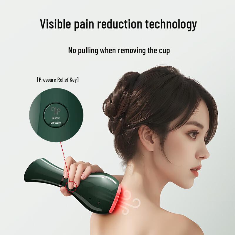Aux Smart Hot Compress Cupping & Gua Sha Meridian Massager