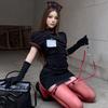 2026 new black nurse uniform set, role-playing uniform, high-quality fabric, support wholesale.