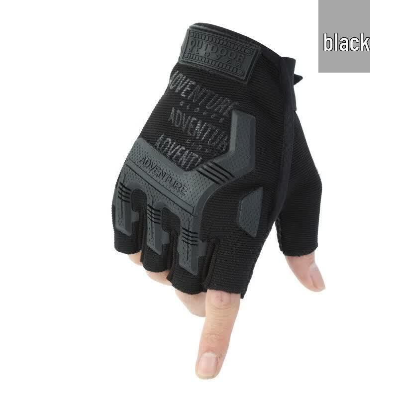 TULX Half-Finger Outdoor Tactical Gloves One Size